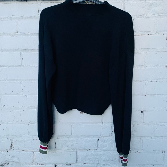 Mango Cropped Quarter-Zip Top - Picture 6 of 7